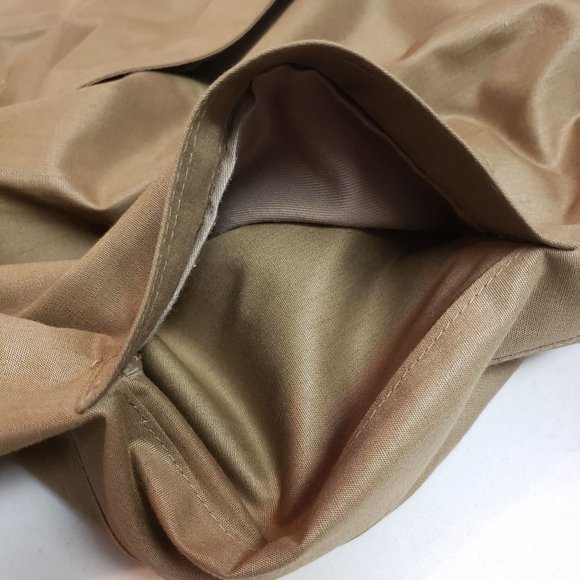 Vintage Misty Harbor Trench Wrap coat size 12US single breast Khaki mid calf - Picture 9 of 16